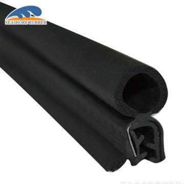 頂泡側(cè)泡鋼帶骨架復(fù)合汽車用密封條 發(fā)動機蓋EPDM三元乙丙橡膠條 